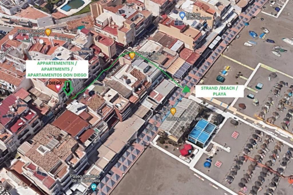 Precioso Estudio Junto Al Mar, Apartamentos Don Diego En La Carihuela Торемолинос Екстериор снимка